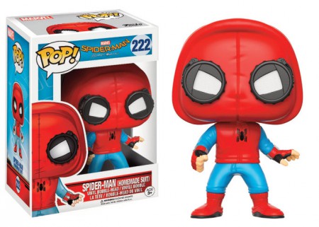 Spider-Man Homecoming POP! Marvel Vinyl Figure Spider-Man (Homemade Suit) 9 cm Mini-figurine Marvel Comics
