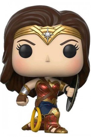 Wonder Woman Movie POP! Heroes Vinyl Figure Wonder Woman (Battle Pose & Shield) 9 cm