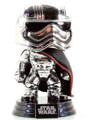 Star Wars Episode VII POP! Vinyl Bobble-Head Figure Captain Phasma (Chrome) 9 cm