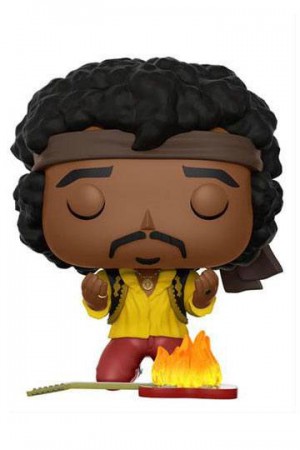 Jimi Hendrix POP! Rocks Vinyl Figure Jimi (Monterey) 9 cm