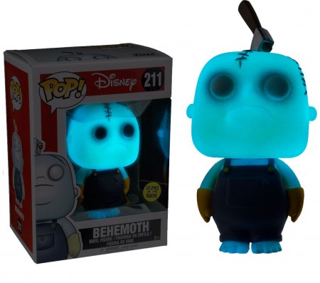 Nightmare Before Christmas POP! Vinyl Figure Behemoth GITD 9 cm